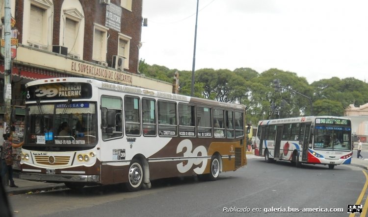 Mercedes-Benz OH 1618 L - La Favorita - Santa Fé
JRW 781
Línea 39 - Interno 9
