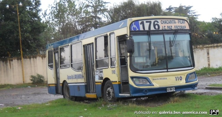 Mercedes-Benz OH 1115 L - Italbus - General Sarmiento
FBD 312
Línea 176 - Interno 110

