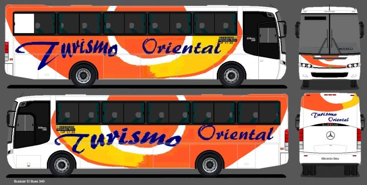 Busscar El Bus 340 (para Ecuador) - Turismo Oriental
Mercedes Benz 
