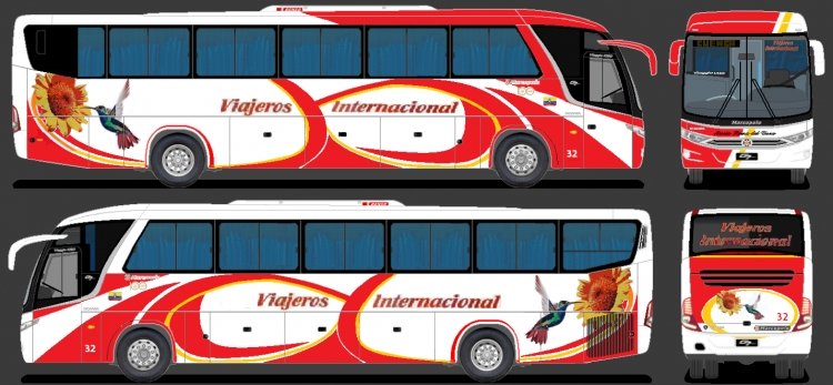 Marcopolo G7 Viaggio 1050 Viajeros Internacional 2011
Marcopolo G7 Viaggio 1050
Scania K-380
Viajeros Internacional
Diseño:Mailson Amacio
Pintura:Marco Alvarez
Modificaciones:Ventanas, Parabrisas e interiores por Marco Alvarez
Palabras clave: G7 Viajeros