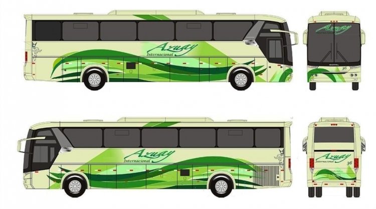 Comil Campione Vision 3.65 Scania
Tomado de la pagina de trans azuay y modificado por Marco Alvarez
