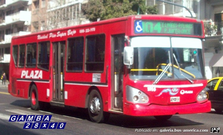 T.A.T.S.A. - Puma D 10.5 - Empresa de Transportes Línea 104
FVJ 183
Línea 104 - Interno 1016
Las líneas en las que ha trabajado este coche...., creo estuvo en Bahía Blanca y tengo registro de principios de 2014 en la vieja 124

Colección: Gamba 28x40

http://galeria.bus-america.com/displayimage.php?pid=29695
http://galeria.bus-america.com/displayimage.php?pid=40047
Palabras clave: Gamba / 104