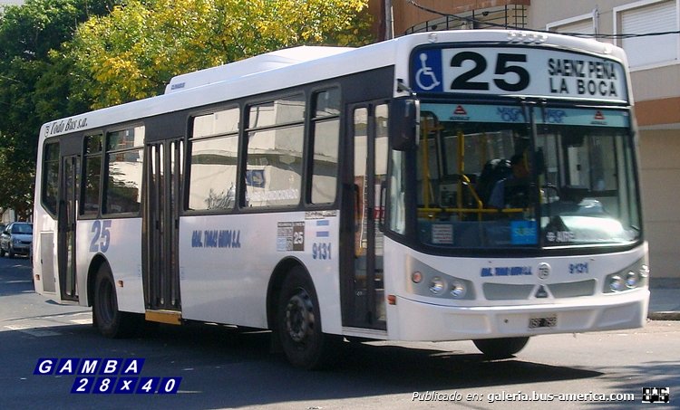 Agrale MT 15 - Todo Bus - General Tomás Guido
OSF 758
Línea 25 - Interno 9131
Como estamos !!!
Este es el quinto coche cero que le veo en los últimos días

Colección: Gamba 28x40

http://galeria.bus-america.com/displayimage.php?pid=37334
Palabras clave: Gamba / 25