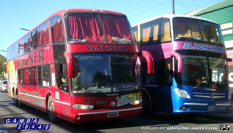Scania - Marcopolo (en Argentina) - Wagner
FSV 534
Interno 34

Colección: Gamba 28x40
Palabras clave: Gamba / Larga