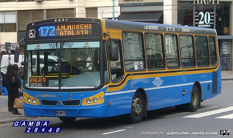 Agrale MT 12 - Todo Bus - La Cabaña
LGR 265
Línea 172 - Interno 12
Único en su especie de la empresa

Colección: Gamba 28x40

http://galeria.bus-america.com/displayimage.php?pid=26576
Palabras clave: Gamba / 172