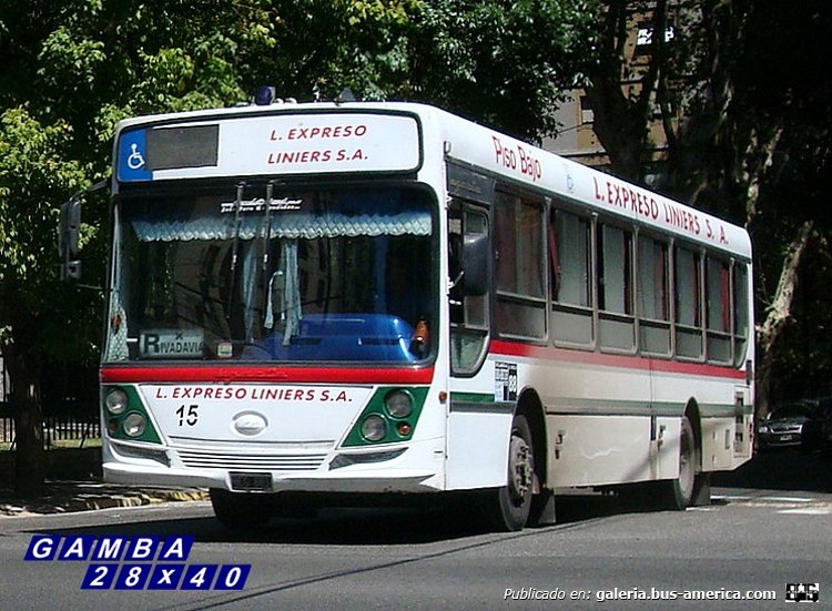 Mercedes-Benz O-500 U - Ugarte - L.E. Liniers
Línea 88 - Interno 15

Colección: Gamba 28x40
Palabras clave: Gamba / 88