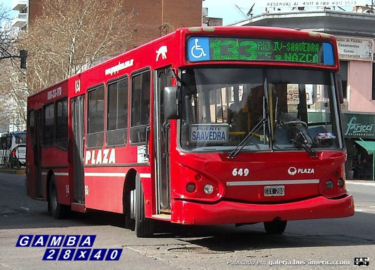 T.A.T.S.A. - Puma D 12 - Plaza
GXX 284
Línea 133 - Interno 649
Coche con pasado en 4 de Septiembre, línea 37

Colección: Gamba 28x40
Palabras clave: Gamba / 133