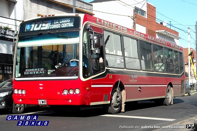 Mercedes-Benz OH 1618 L - Nuovobus - Nueve De Julio
MZN 133
Línea 109 - Interno 14

Colección: Gamba 28x40

http://galeria.bus-america.com/displayimage.php?pid=28348
http://galeria.bus-america.com/displayimage.php?pid=35751
http://galeria.bus-america.com/displayimage.php?pid=35752
http://galeria.bus-america.com/displayimage.php?pid=34837
Palabras clave: Gamba / 109
