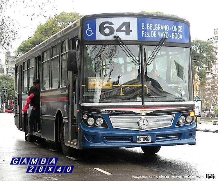 Mercedes-Benz OH 1618 L - La Favorita - Vuelta De Rocha
OPB 348
Línea 64 - Interno 42

Colección: Gamba 28x40
Palabras clave: Gamba / 64