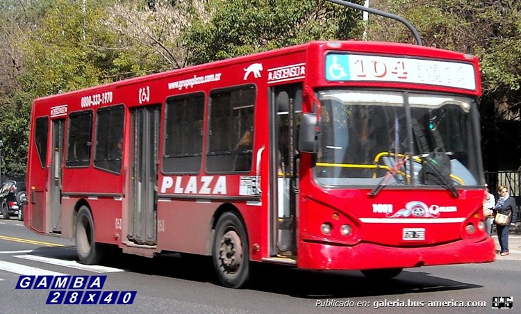 T.A.T.S.A. - Puma D 10.5 - Empresa de Transportes Línea 104
FZV 798
Línea 104 - Interno 1001

Colección: Gamba 28x40
Palabras clave: Gamba / 104