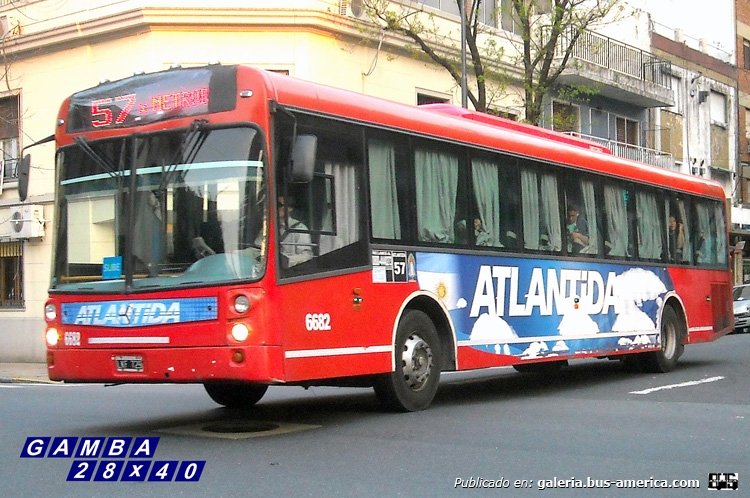 Materfer MD 128 - Atlántida
LKF 729
Línea 57 - Interno 6682

Colección: Gamba 28x40
Palabras clave: Gamba / 57