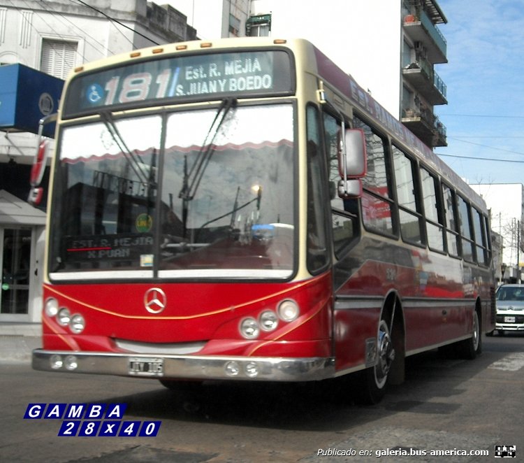 Mercedes-Benz OH 1618 L - Metalpar - Siglo XXI
JIY 105
Línea 181 - Interno 236
El nuevo 236
Por lo menos éste es más acorde con el coche al cual reemplaza, el recordado OH 1521 L, que portaba una carrocería Tango

Colección: Gamba 28x40

http://galeria.bus-america.com/displayimage.php?pid=37626
http://galeria.bus-america.com/displayimage.php?pid=38523
Palabras clave: Gamba / 181