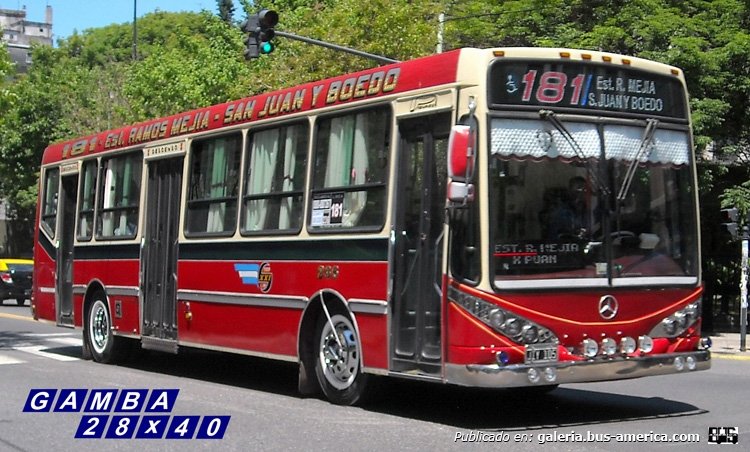 Mercedes-Benz OH 1618 L - Metalpar - Siglo XXI
JIY 105
Línea 181 - Interno 236
De a poco lo van armando, el 236 vuelve a ser uno de los mejores de la línea

Colección: Gamba 28x40

http://galeria.bus-america.com/displayimage.php?pid=37459
http://galeria.bus-america.com/displayimage.php?pid=37626
Palabras clave: Gamba / 181