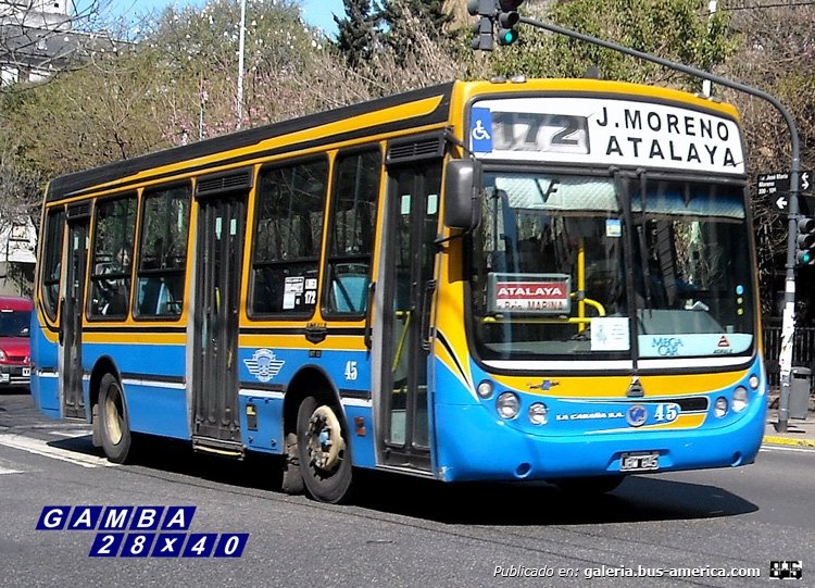 Agrale MT 12 - Metalpar - La Cabaña
JBW 845
Línea 172 - Interno 45
Uno de los "distintos" de la línea

Colección: Gamba 28x40
Palabras clave: Gamba / 172