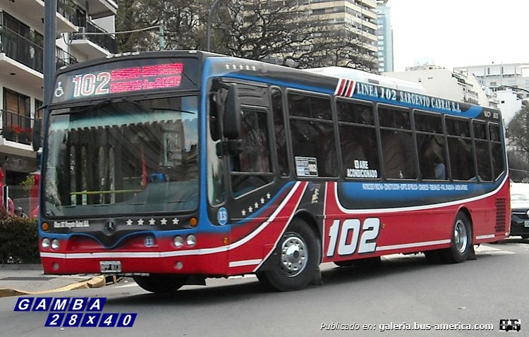 Mercedes-Benz OH 1718 L - Nuovobus - Sargento Cabral
NPP 873
Línea 102 - Interno 13

Colección: Gamba 28x40
Palabras clave: Gamba / 102