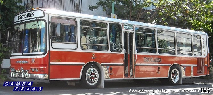 Mercedes-Benz OH 1621 L - Ugarte - Transporte Escolar
DKY 701
"El micro de Beto"
Ex línea 110

Colección: Gamba 28x40
Palabras clave: Gamba / esc