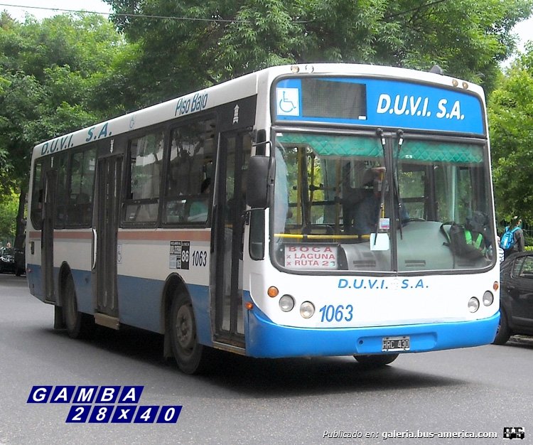 Agrale MT 12.0 LE - Todo Bus - D.U.V.I.
HRC 430
Línea 86 - Interno 1063

Colección: Gamba 28x40
Palabras clave: Gamba / 86