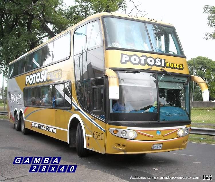 Mercedes-Benz O-500 RSD - Niccoló Concept 2250 (para Bolivia) - Potosí
3056EAY
[url=https://bus-america.com/galeria/displayimage.php?pid=58881]https://bus-america.com/galeria/displayimage.php?pid=58881[/url]

Potosí, interno 6550


Colección: Gamba 28x40
Palabras clave: Gamba / Larga