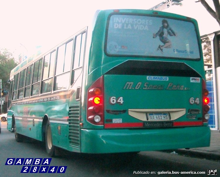 Mercedes-Benz O-500 U - Metalpar - M.O. Saenz Peña
AA 482 NS
Línea 92 - Interno 64

Colección: Gamba 28x40
Palabras clave: Gamba / 92