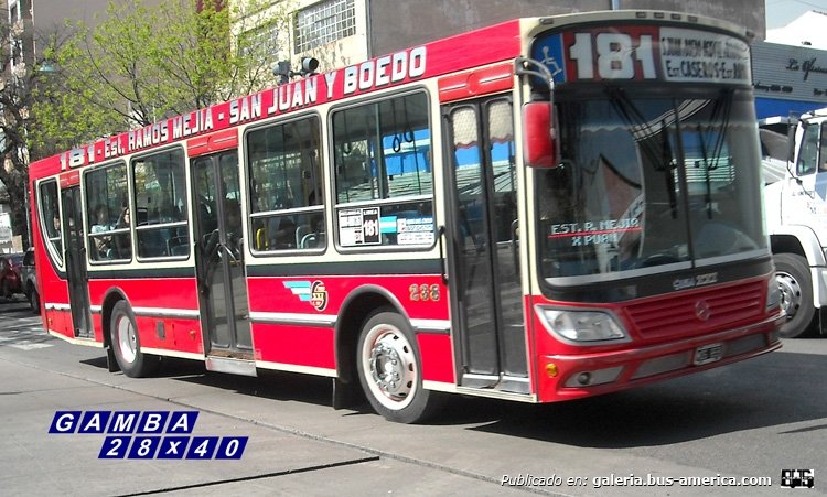 Mercedes-Benz OH 1618 L - Italbus - Siglo XXI
MDS 859
Línea 181 - Interno 238
Desde hace poco tiempo con nuevos colores

Colección: Gamba 28x40

http://galeria.bus-america.com/displayimage.php?pid=25451
http://galeria.bus-america.com/displayimage.php?pid=25646
http://galeria.bus-america.com/displayimage.php?pid=37238
http://galeria.bus-america.com/displayimage.php?pid=38367
http://galeria.bus-america.com/displayimage.php?pid=39702
Palabras clave: Gamba / 181