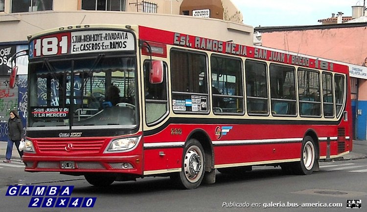 Mercedes-Benz OH 1618 L - Italbus - Siglo XXI
MDS 859
Línea 181 - Interno 238

Colección: Gamba 28x40

http://galeria.bus-america.com/displayimage.php?pid=25451
http://galeria.bus-america.com/displayimage.php?pid=25646
http://galeria.bus-america.com/displayimage.php?pid=37238
http://galeria.bus-america.com/displayimage.php?pid=38189
http://galeria.bus-america.com/displayimage.php?pid=39702
Palabras clave: Gamba / 181