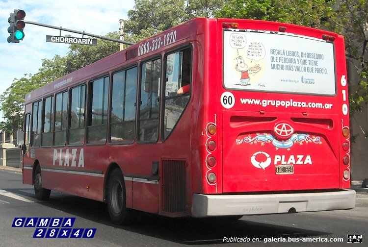 T.A.T.S.A. - Puma D 12 - Plaza
IDD 654
Línea 133 - Interno 610
Al parecer, han encargado nuevos paragolpes, son diferentes a los originales. En éste caso no llegaron a pintarlo, se aprecia manuscrito "Barracas"

Colección: Gamba 28x40
Palabras clave: Gamba / 133