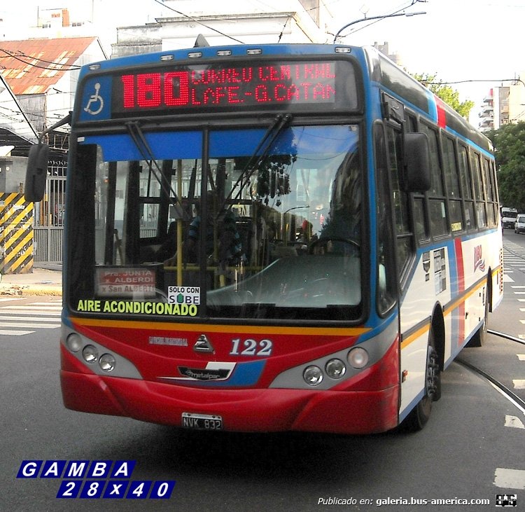 Agrale MT 15.0 LE - Metalpar - L.V.M.S.A.
NVK 832
Línea 180 - Interno 122
Empresa considerada de punta, también utiliza chasis Agrale

Colección: Gamba 28x40
Palabras clave: Gamba / 180