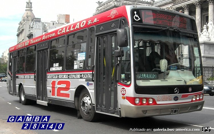 Mercedes-Benz OH 1718 L - Nuovobus - T.A. Callao
LQF 124
Línea 12 - Interno 55

Colección: Gamba 28x40
Palabras clave: Gamba / 12