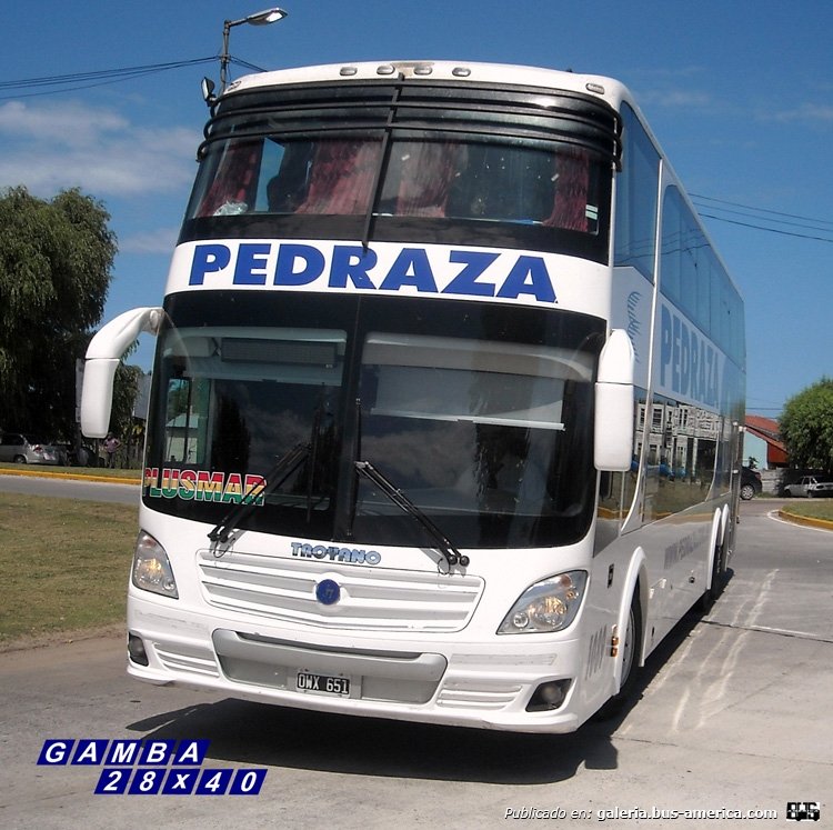 Mercedes-Benz O-500 RSD - Troyano - Plusmar
OWX 651
Interno 1089
El coche es de Pedraza, pero el cartel de la C.N.R.T. lleva datos de Plusmar

Colección: Gamba 28x40
Palabras clave: Gamba / Larga