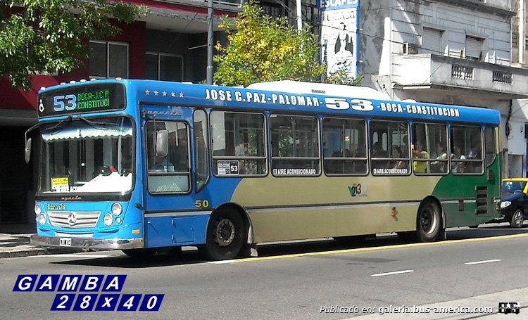 Mercedes-Benz OH 1718 L - Ugarte - Línea 213
LDX 834
Línea 53 - Interno 50
Uno más que proviene de la línea 59

Colección: Gamba 28x40

http://galeria.bus-america.com/displayimage.php?pid=40930
Palabras clave: Gamba / 53