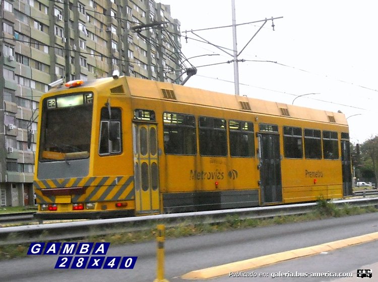 Materfer - Metrovías 
Línea E2 - Interno 1

Colección: Gamba 28x40
Palabras clave: Gamba /
