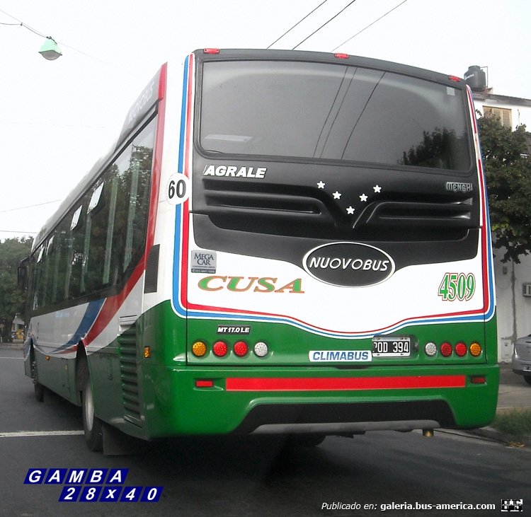 Agrale MT 17.0 LE - Nuovobus - C.U.S.A.
POD 394
Línea 106 - Interno 4509

Colección: Gamba 28x40
Palabras clave: Gamba / 106