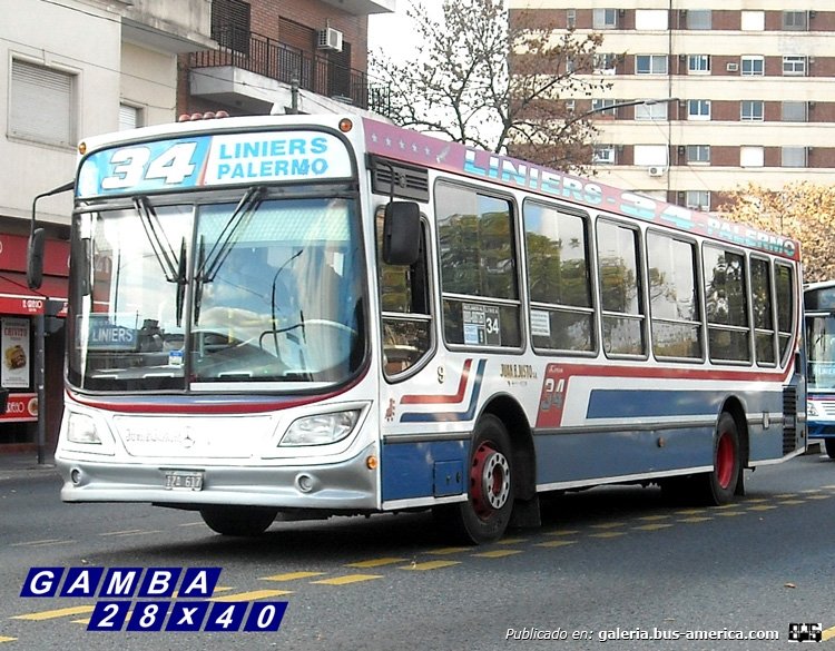 Mercedes-Benz OH 1618 L SB - Italbus Tropea - Juan B Justo
IZA 617

Línea 34 (Buenos Aires) - Interno 9
Híbrido, una mezcla de Tropea con Tropea II

Colección: Gamba 28x40
Palabras clave: Gamba / 34
