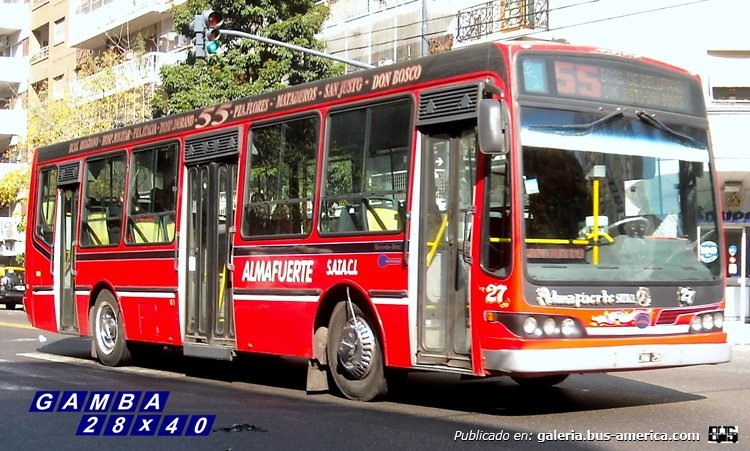 Mercedes-Benz OH 1618 L - Nuovobus - Almafuerte
JNW 294
Línea 55 - Interno 27

Colección: Gamba 28x40
Palabras clave: Gamba / 55