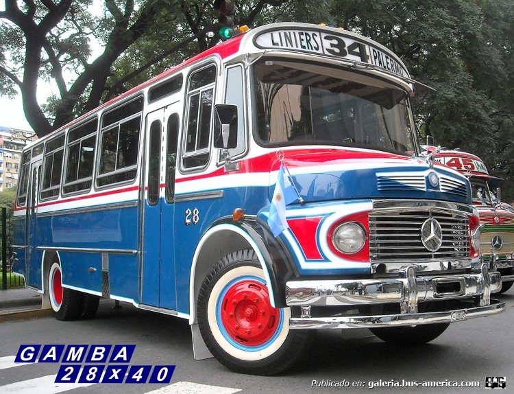 Mercedes-Benz LO 1114 - El Cóndor - Juan B Justo
C 1246903 - VUK 863
Línea 34 - Interno 28
Llegó el restaurado de la línea 34

Colección: Gamba 28x40

http://galeria.bus-america.com/displayimage.php?pid=41087
http://galeria.bus-america.com/displayimage.php?pid=41136
http://galeria.bus-america.com/displayimage.php?pid=41151
Palabras clave: Gamba / 34