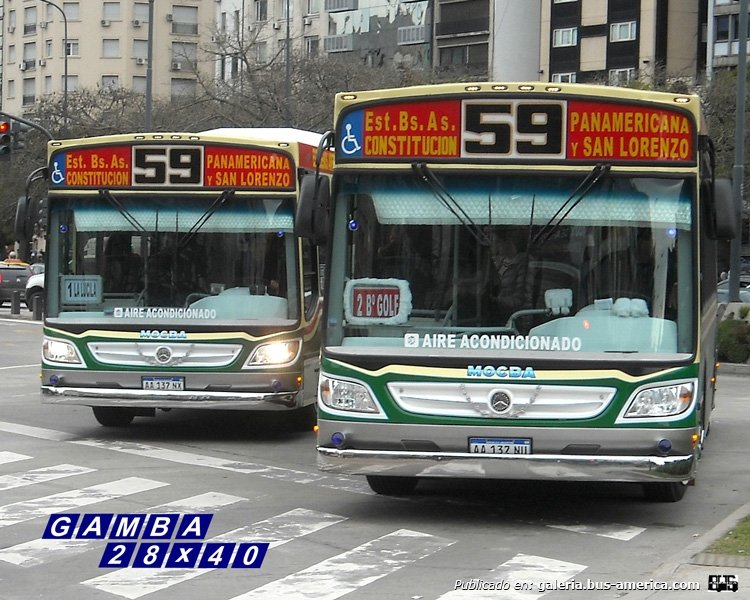 Mercedes-Benz OH 1721 L - Italbus - M.O.C.B.A.
AA 137 NU [1°] &  AA 137 NX [2°]
Línea 59 - Interno 47 [1°] & 58 [2°]
Italbus va ganando terreno en ésta línea
(Datos de derecha a izquierda)

Colección: Gamba 28x40
Palabras clave: Gamba / 59