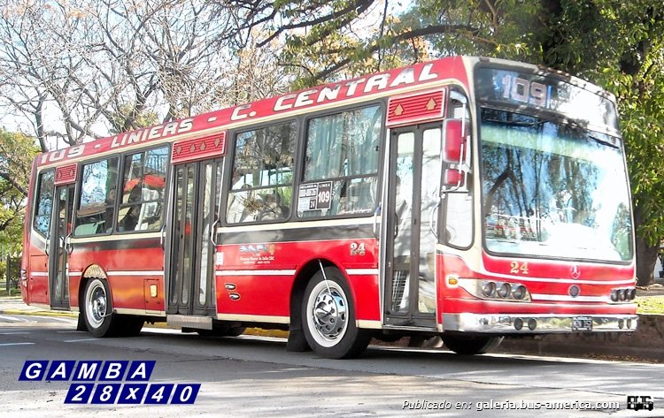 Mercedes-Benz OH 1618 L - Nuovobus - Nueve De Julio
MZN 152
Línea 109 - Interno 24

Colección: Gamba 28x40
Palabras clave: Gamba / 109