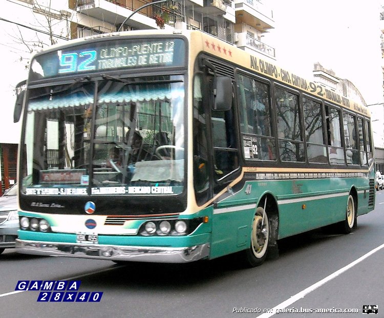 Mercedes-Benz OH 1618 L - Nuovobus - M.O. Saenz Peña
KBK 455
Línea 92 - Interno 41

Colección: Gamba 28x40
Palabras clave: Gamba / 92