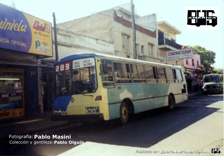El Detalle OA 101 - El Detalle - La Primera de Ciudadela
Línea 289 - Interno 50

Fotografía: Pablo Masini
Colección y gentileza: Pablo Olguín
Palabras clave: Gamba / 289