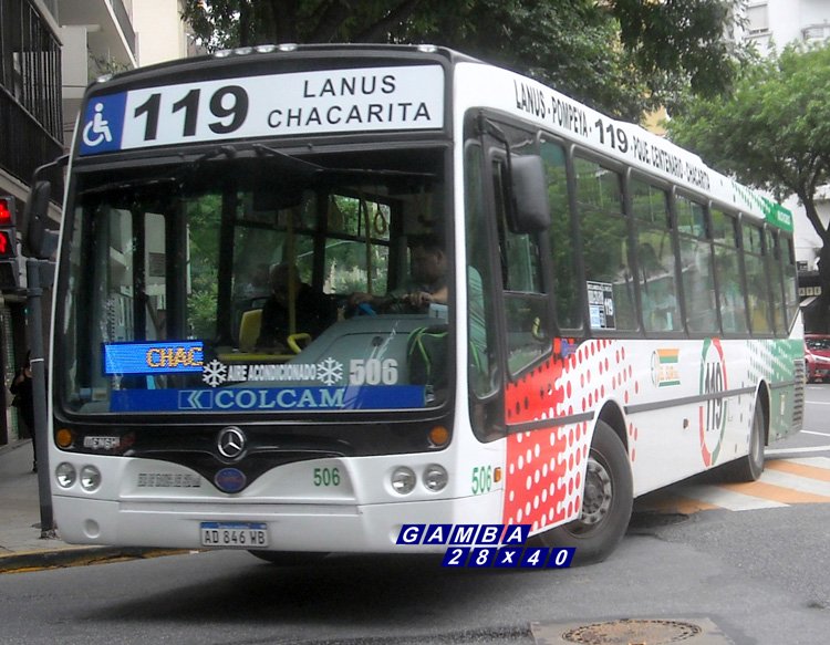 Mercedes-Benz O-500 U - Nuovobus Menghi Euro - Empresa Transportes del Sur
AD 846 WB
Línea 119 (Buenos Aires) - Interno 506

Fotografía: Gamba 28x40
Palabras clave: Gamba / 119