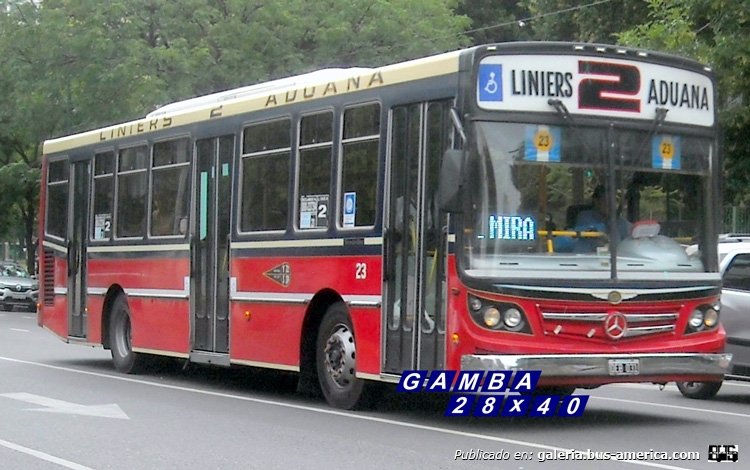 Mercedes-Benz O-500 U - La Favorita Favorito GR - 22 de Setiembre
OEB 031
Línea 2 (Buenos Aires) - Interno 23

http://galeria.bus-america.com/displayimage.php?pid=39551

Fotografía: Gamba 28x40
Palabras clave: Gamba / 2