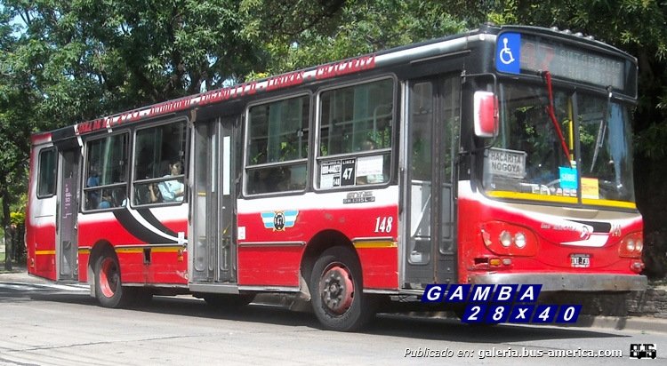 Mercedes-Benz OH 1315 L - SB - La Favorita - Línea de Micro Ómnibus 47 S.A.
INI 730
Línea 47 (Buenos Aires) - Interno 148
Ex Línea 80 (Buenos Aires) - Interno 3
Uno que le queda poco

Fotografía: Gamba 28x40 
Palabras clave: Gamba / 47