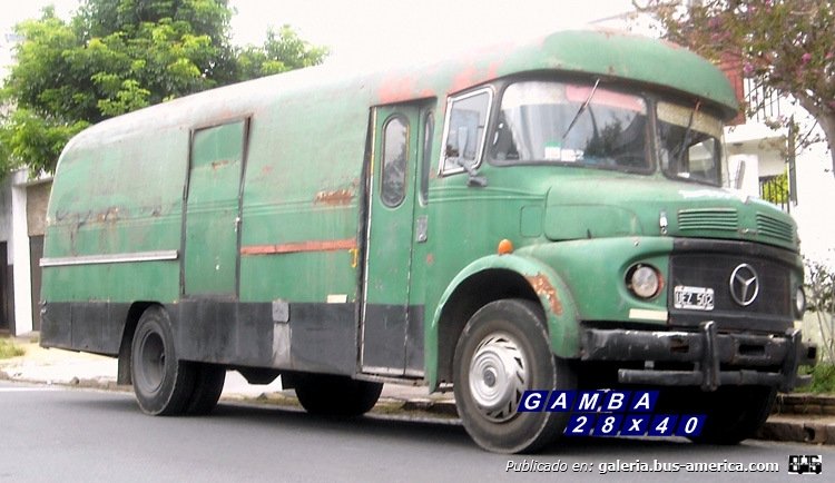 Mercedes-Benz LO 1114 - Vaccaro - Particular
W 036567 - UEZ 502
Convertido en furgón

Fotografía: Gamba 28x40
Palabras clave: Gamba / 1114