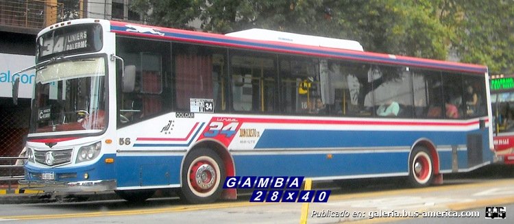 Mercedes-Benz OH 1721 L - SB - La Favorita Favorito GR II - Juan B Justo
AC 300 MB
Línea 34 (Buenos Aires) - Interno 58
Reemplaza a un "fuelle"
Ex Línea 34 (Buenos Aires) - Interno 21

Fotografía: Gamba 28x40
Palabras clave: Gamba / 34