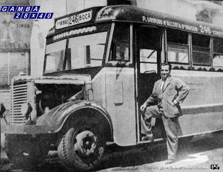 Bedford OB - GM (ensamblada en Argentina) - Línea 246
Línea 246 (luego 46)

Fotografía: Autor desconocido
Colección: Antigüedades Giles
Palabras clave: Gamba / 46