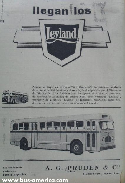 Leyland Olympic - M C W (en Argentina)
Publicidad del representante en Argentina
Colección J Arcuri - A A Deluca
Palabras clave: Gamba / Leyland