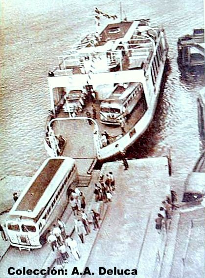 Mercedes-Benz O-3500 - El Trébol - Expreso Azul
Cruce en balsa
Palabras clave: Gamba / balsa