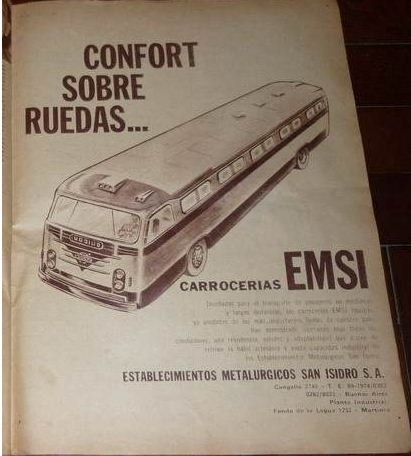 EMSI
Publicidad de carrocerías EMSI
Palabras clave: Gamba / EMSI