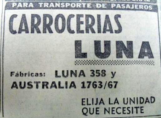 Carrocerías Luna
Publicidad de la carrocera
Colección J Arcuri - A A Deluca
Palabras clave: Gamba / Luna