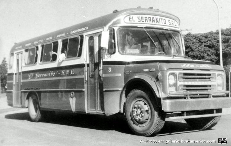 Chevrolet (G.M.A.) C/60 350 H - Vespasiani - El Serranito S.R.L.
El Serranito - Interno 3

Fotografía: Autor desconocido
Archivo ya posteado
Palabras clave: Gamba / CBA